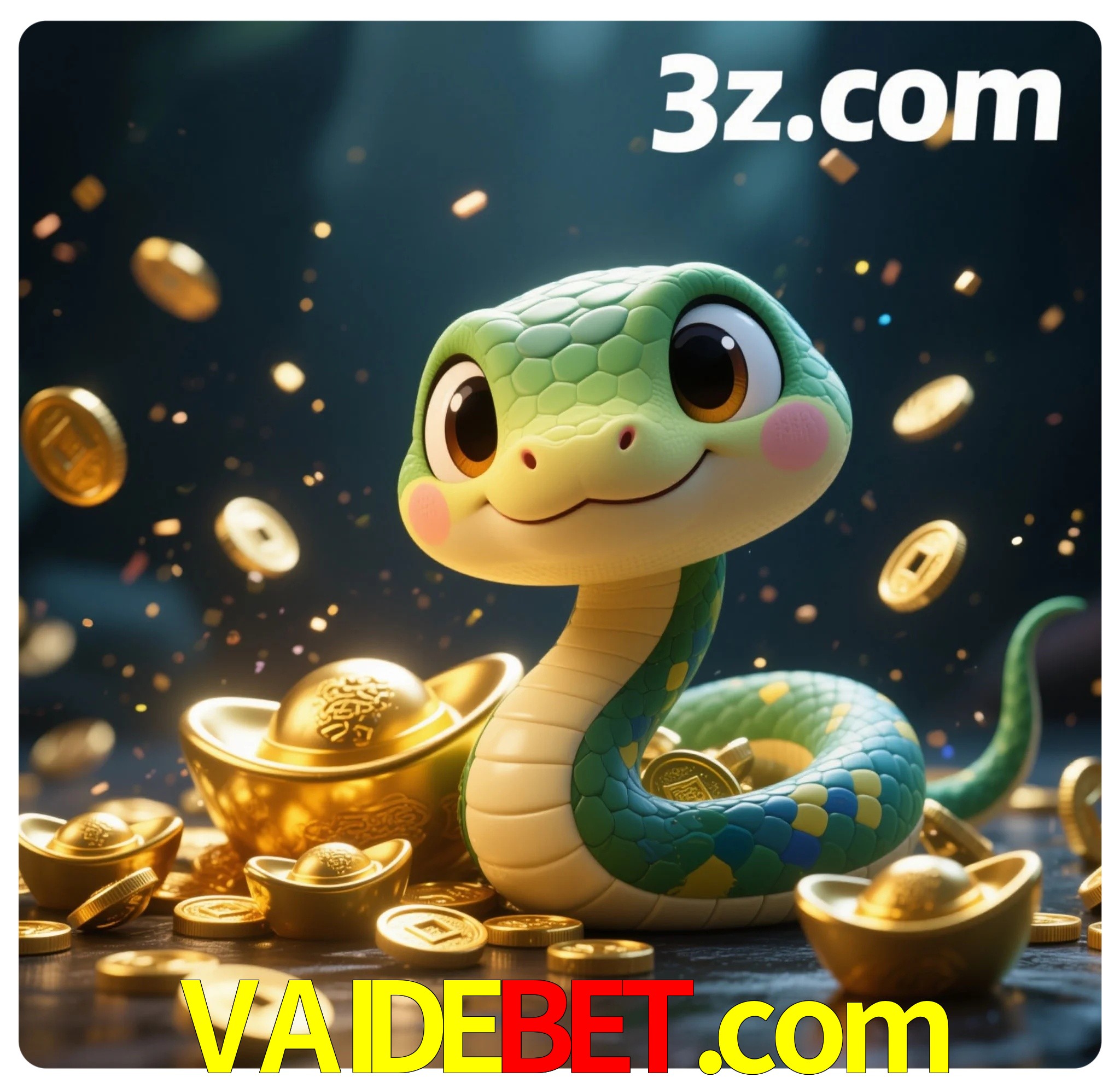 Slot machine 3D icon with number 7 and 1